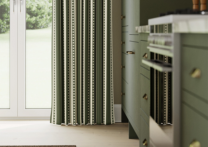 The British Stripe Co. Edgar, Chilterns No.1 - Made to Measure Curtains - Image 5
